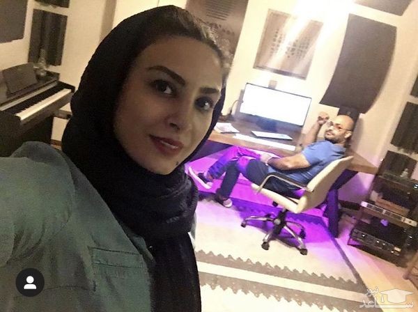 حدیثه تهرانی و همسرش