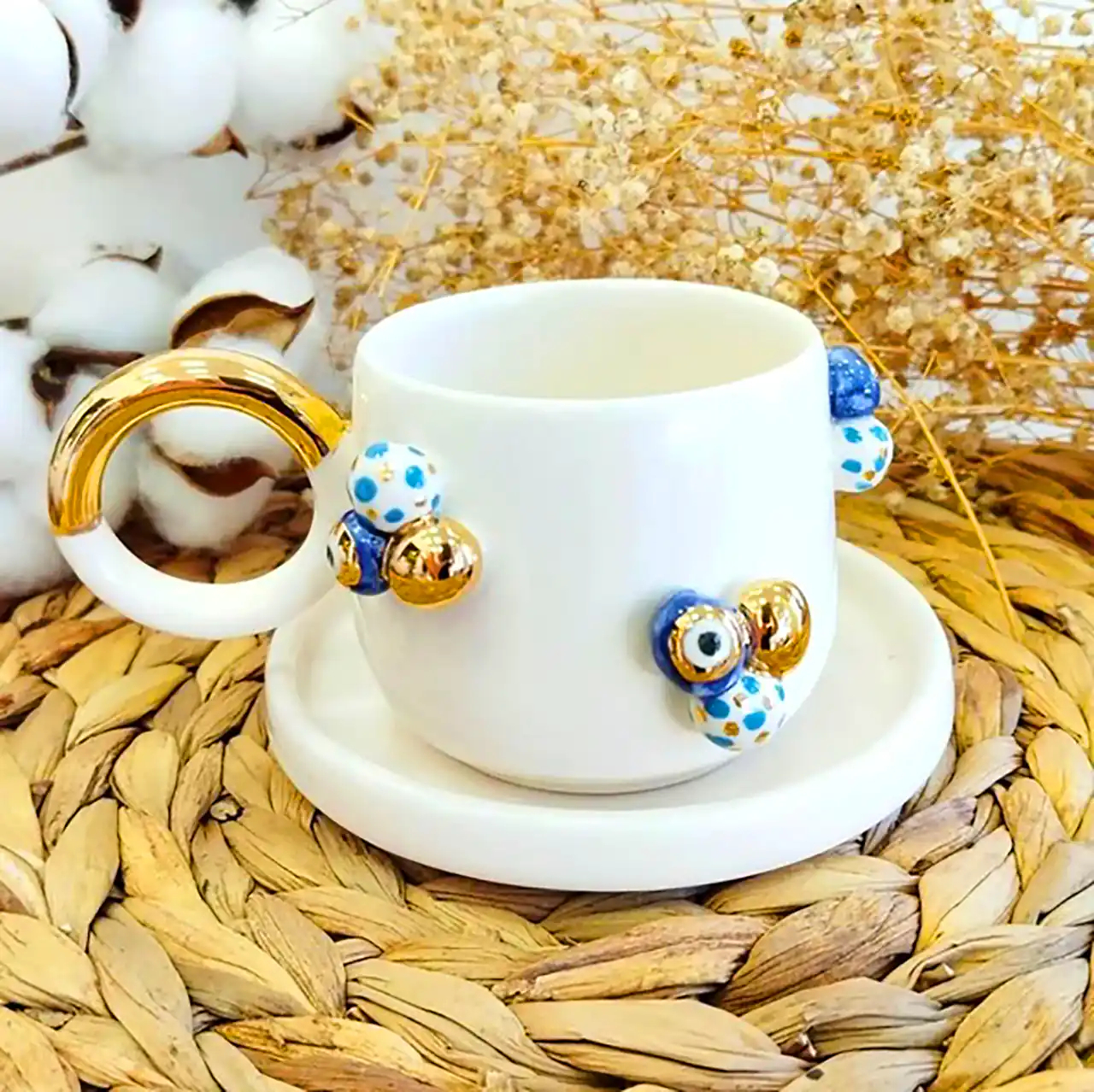 فنجون سفالی شیک 