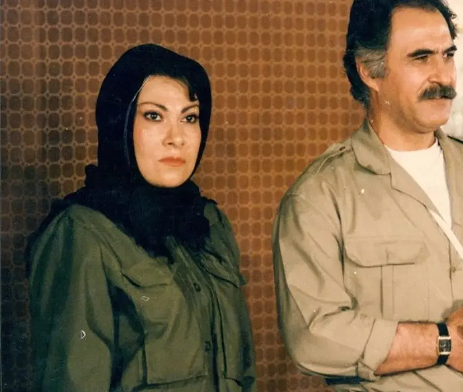 سفر زمان / تانیا جوهری (همسر اول خسرو شکیبایی) در 39 سالگی در یک فیلم؛ سال 68