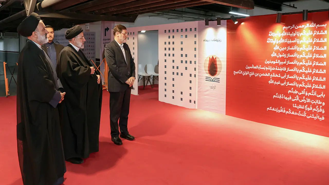 بازدید رئیس جمهور از نمایشگاه دستاوردهای بنیاد شهید و امور ایثارگران