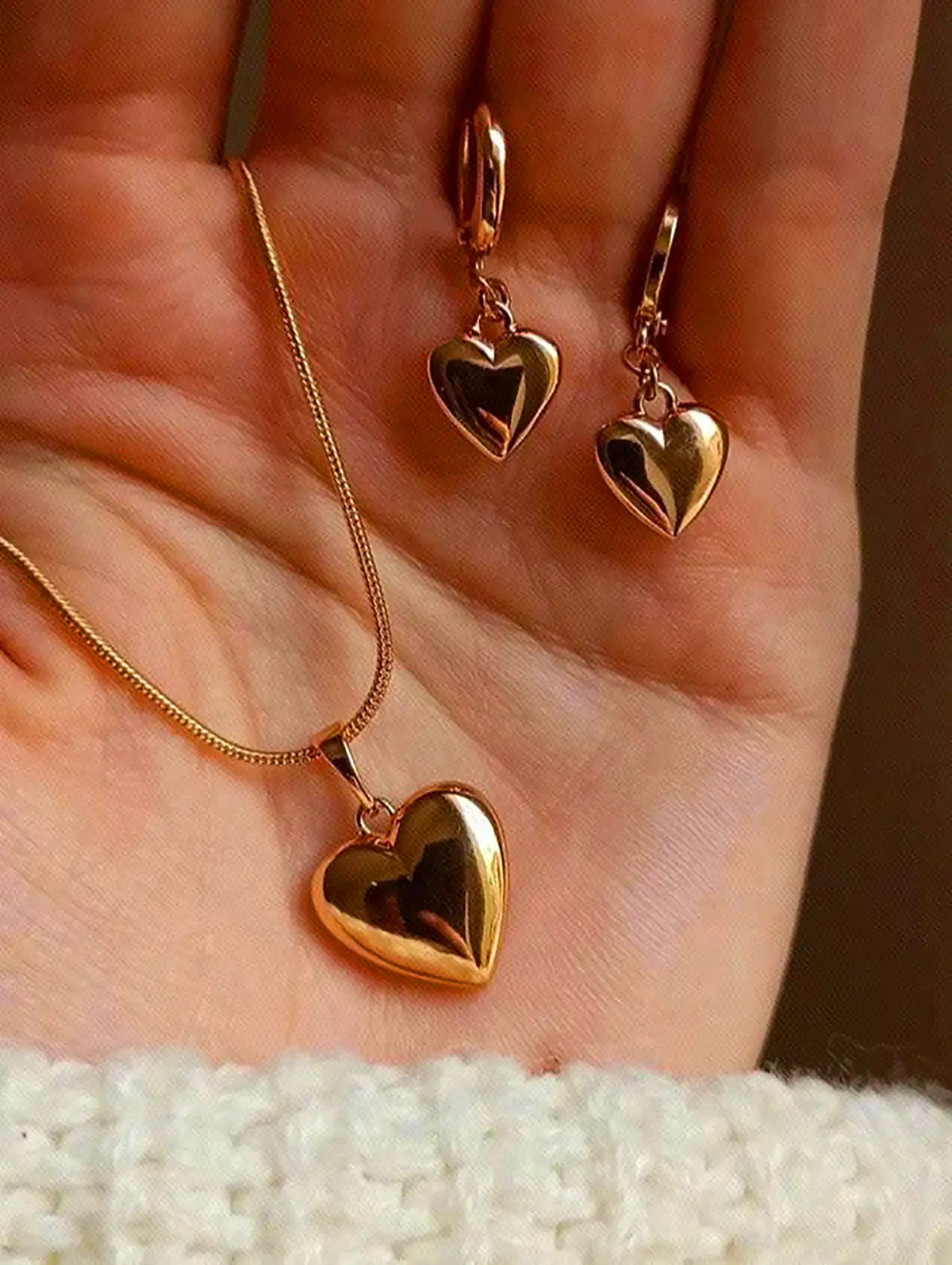 سرویس طلا شیک قلبی 