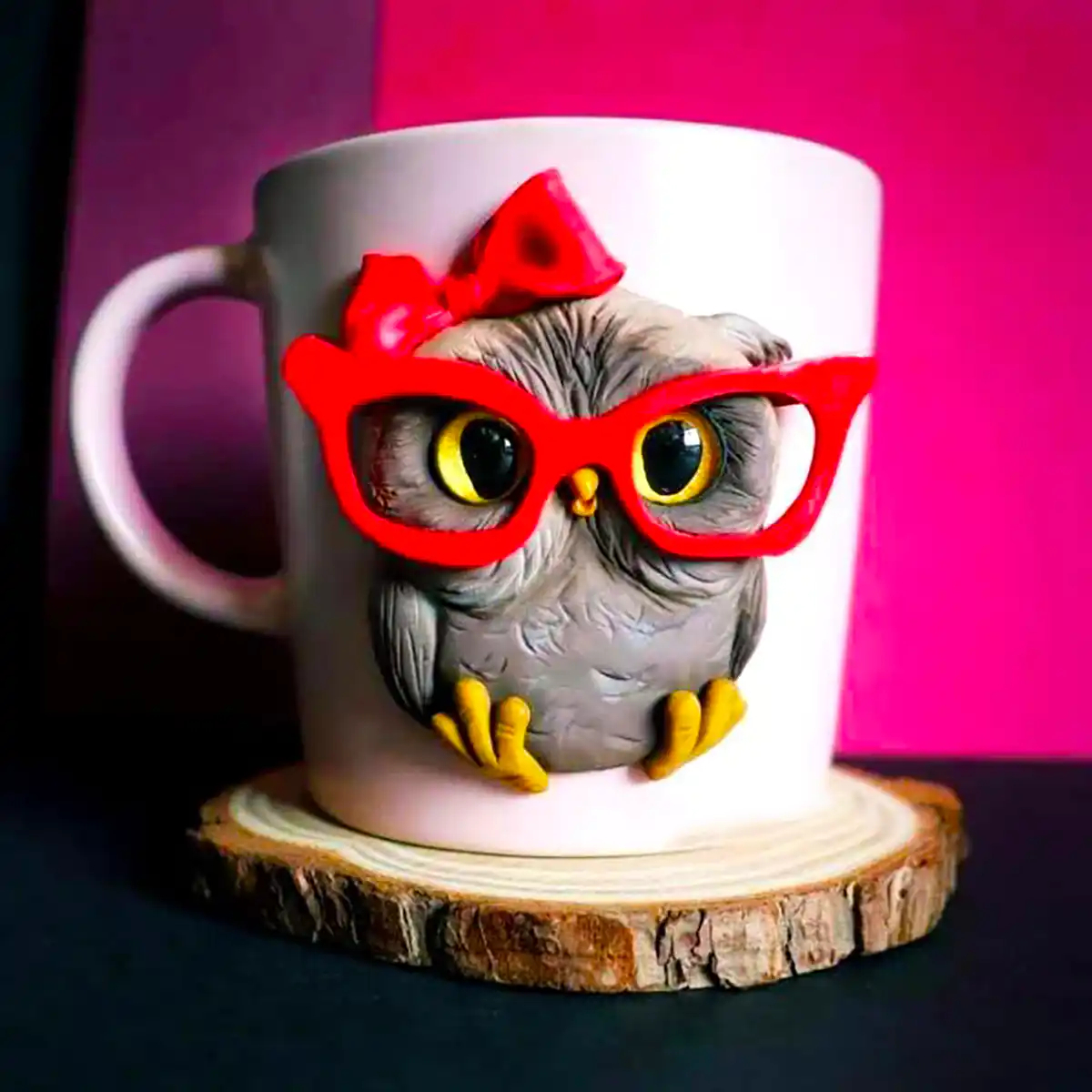 ماگ فانتزی طرح جغد