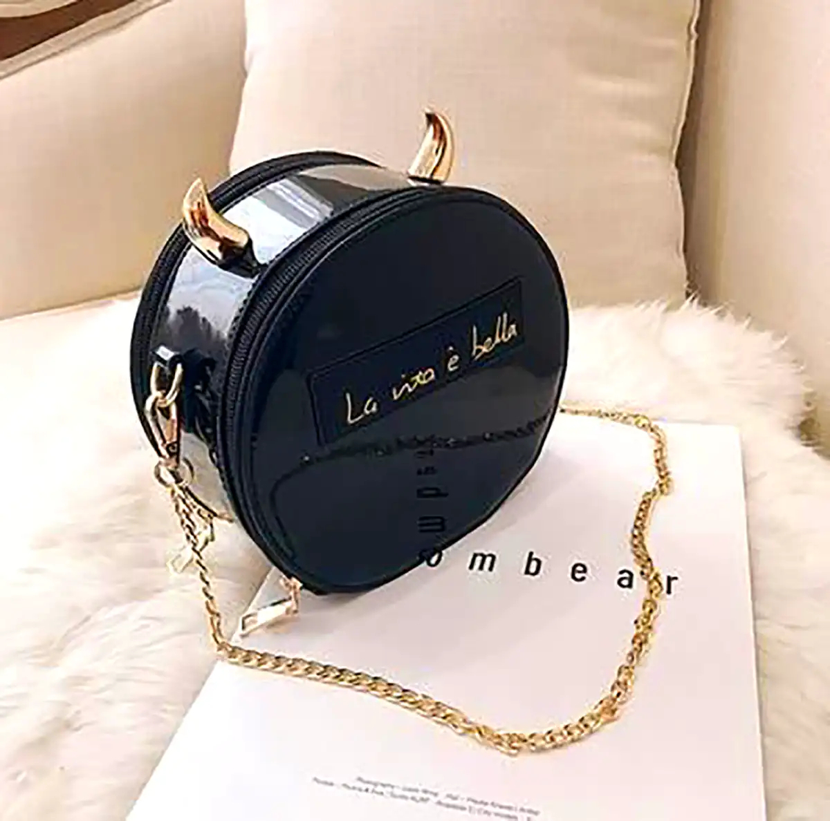 کیف دخترونه گرد 