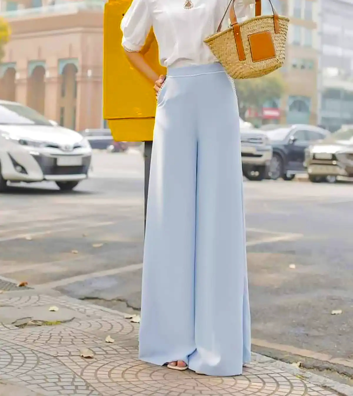 شلوار فول بگ تابستونی