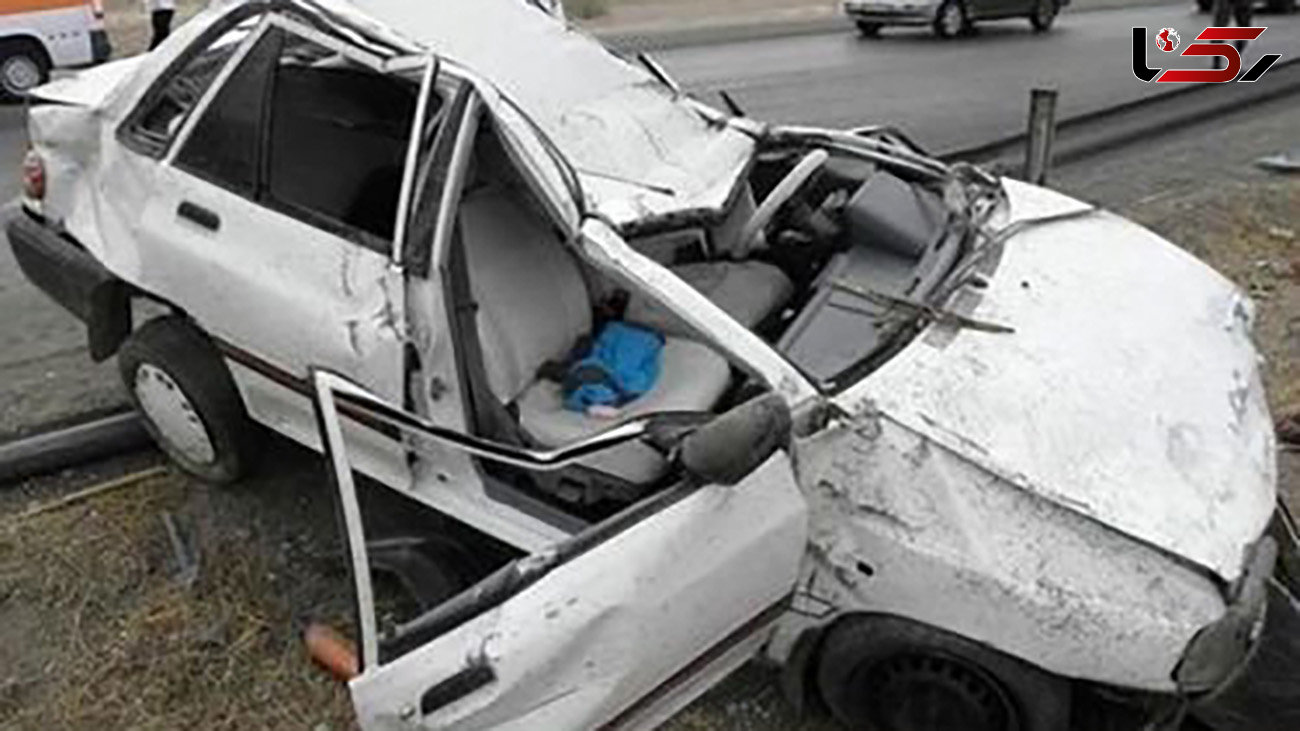 تصادف زنجیره ای در زنجان / 2 زن و 5 مرد راهی  بیمارستان شدند