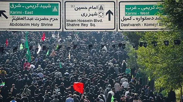 تمهیدات ترافیکی ویژه مراسم جاماندگان اربعین در پایتخت/ محدودیت‌های تردد و توقف از فردا در مسیرهای منتهی به حرم حضرت عبدالعظیم(ع) اجرا می‌شود