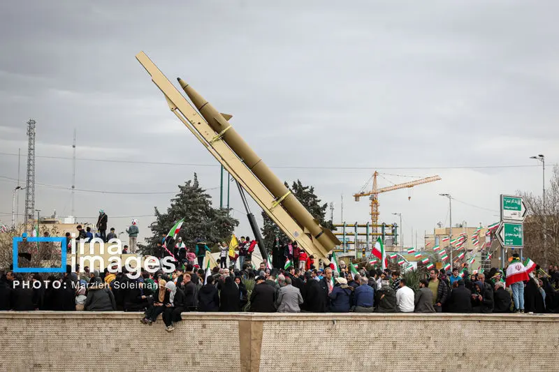 حضور مردم ایران در راهپیماتیی 22 بهمن 1404