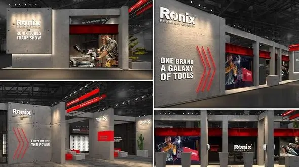 طراحی غرفه رونیکس در نمایشگاه صنعت ساختمان؛ تجلی مشتری‌مداری 