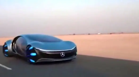 فیلم عجیب ترین ماشین بنر بدون فرمان ، دنده ، ترمز و پدال گاز !