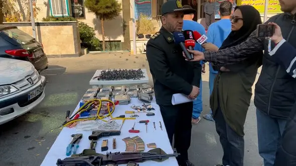 جزییات بازداشت دزدان مسلح و مجهز در شهرزیبا از زبان سرکلانتر دوم پلیس پیشگیری پایتخت
