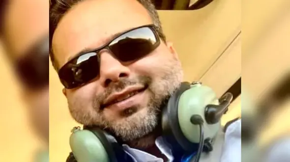 اولین عکس از خلبان کشته شده در سقوط هواپیما در کرج + جزییات