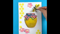 کارت پستال به شکل کندوی عسل + فیلم 