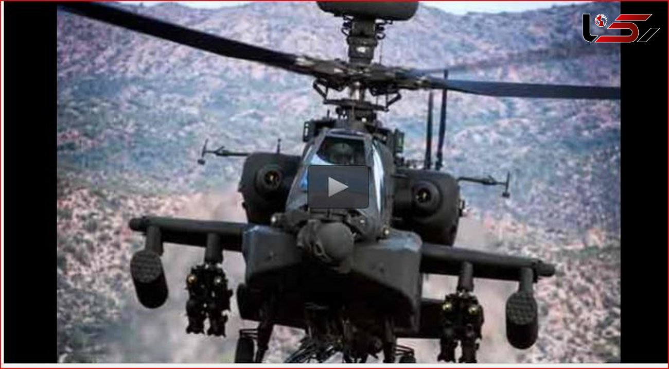 آشنایی با بالگرد تهاجمی AH-64 Apache بوئینگ + فیلم
