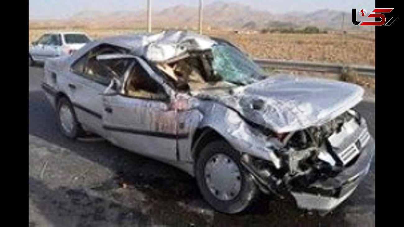 تصادف مرگبار پراید و 405 در فیروزآباد
