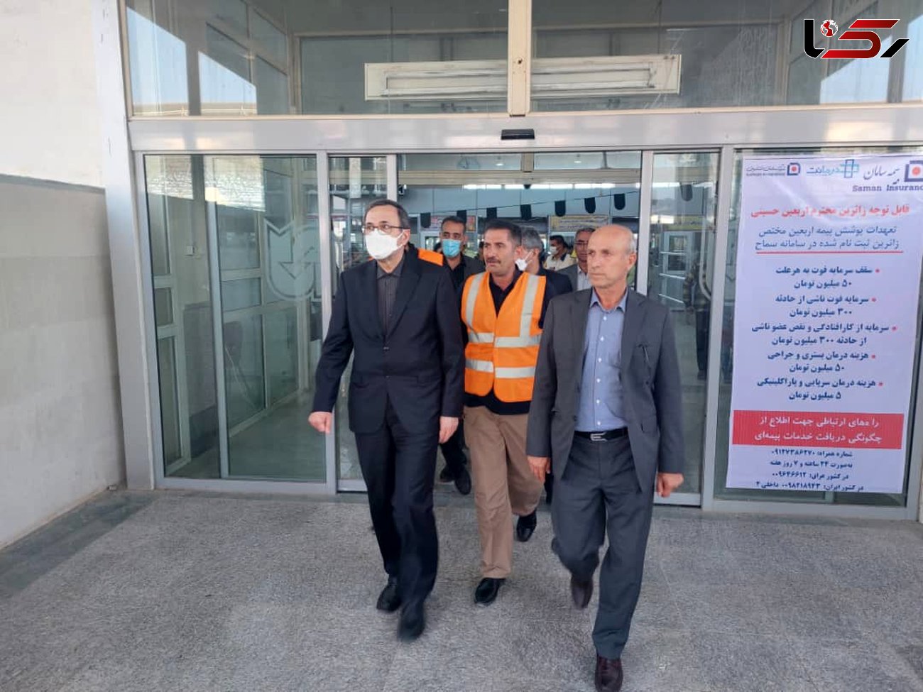 بررسی آخرین وضعیت تردد زائرین از مرز بین المللی مهران 