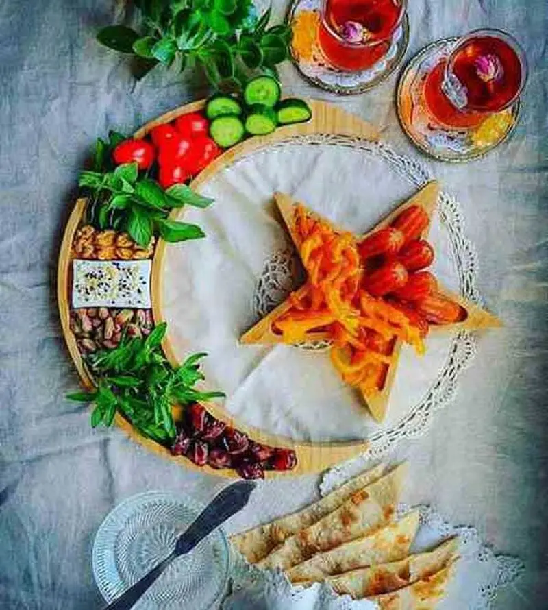 سفره های افطار