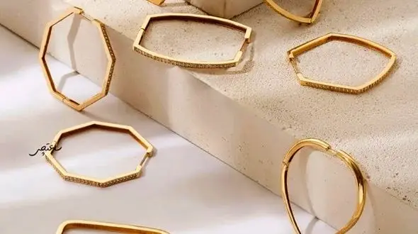 5 مدل گوشواره حلقه ای جدید طلا ترند!
