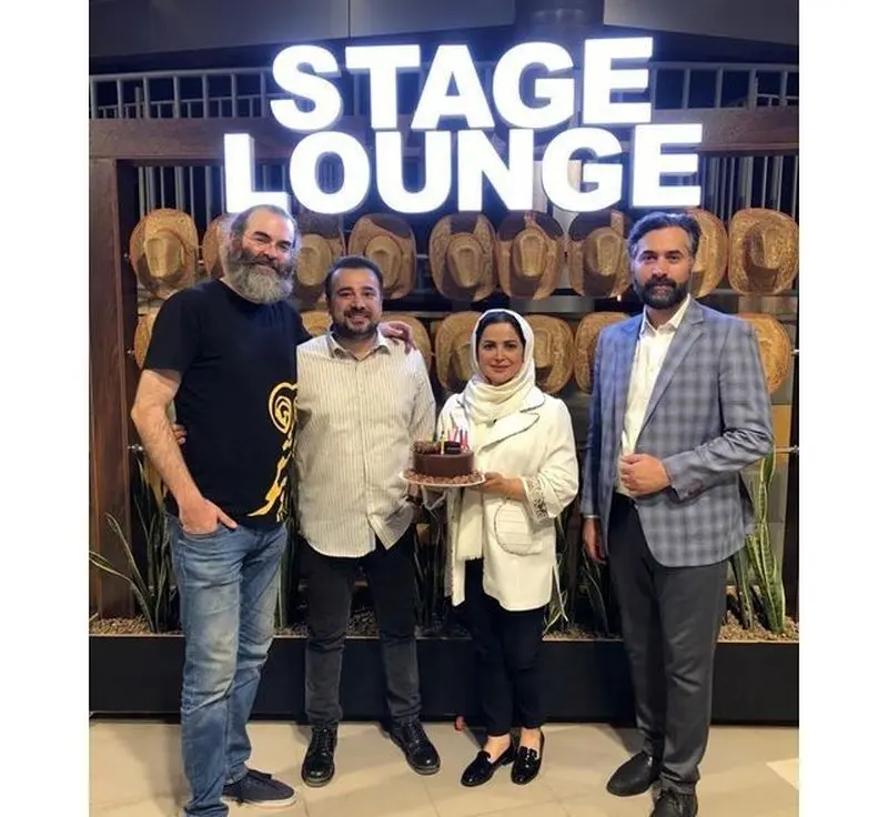 کمند و سپند امیر سلیمانی در افتتاحیه رستوران لاکچری حاجی بهاره رهنما