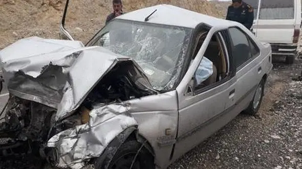 عکس وحشتناک از تصادف مرگبار در جاده ایلام