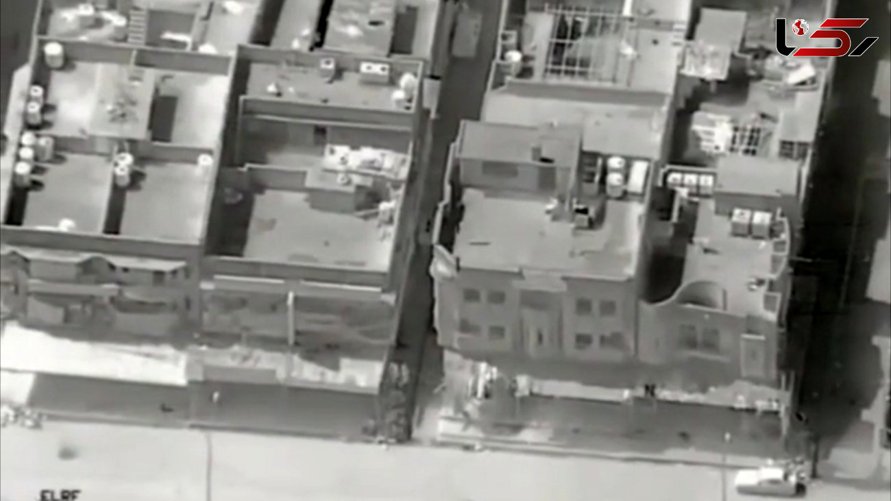 فیلم هوایی استفاده "داعش" از یک کودک به عنوان سپر انسانی در مقابل تک تیراندازها