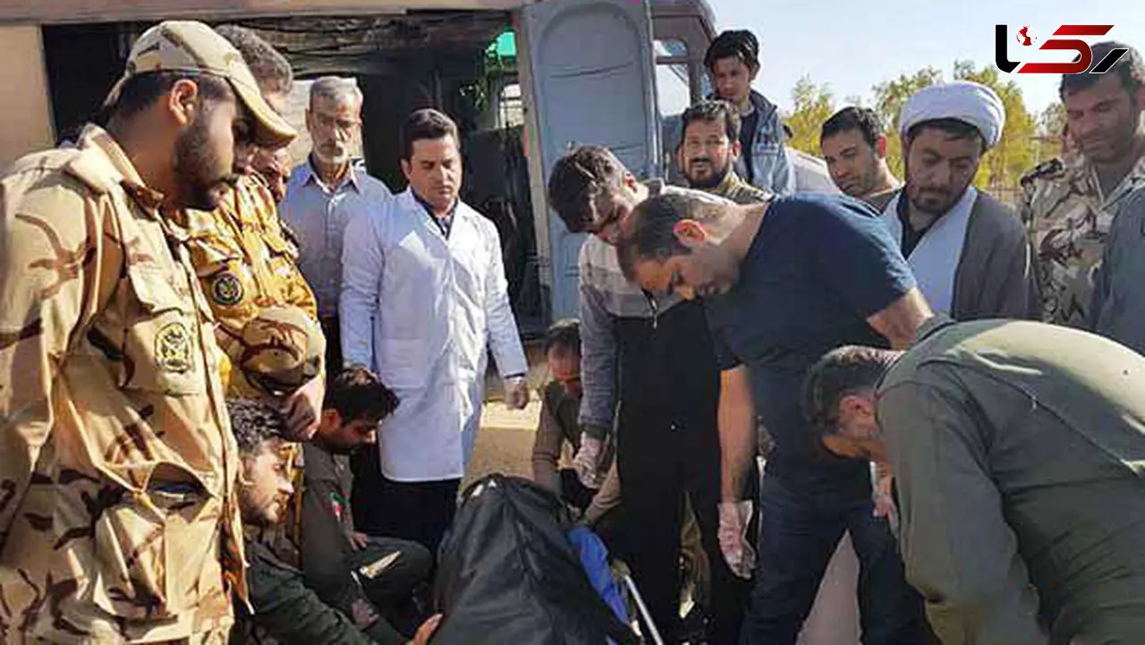 شهادت یک افسر ارتش هنگام امدادرسانی در ازگله کرمانشاه + عکس