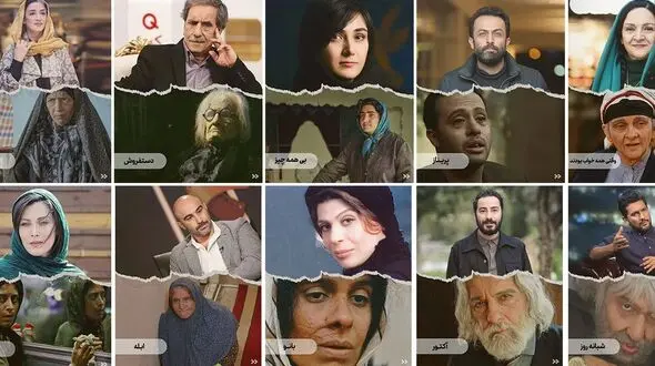 وقتی مصطفی زمانی را نمی شناسید؛ عجیب ترین گریم های تاریخ سینمای ایران + عکس