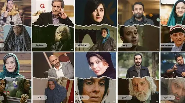 وقتی مصطفی زمانی را نمی شناسید؛ عجیب ترین گریم های تاریخ سینمای ایران + عکس