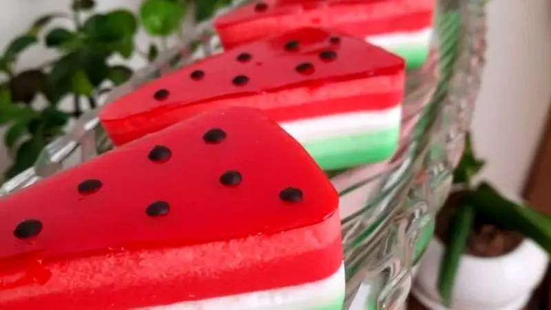 ایده‌های تزیین ژله برای شب یلدا