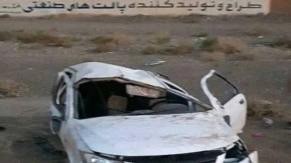 مرگ دلخراش زن 51 ساله در این ماشین مچاله + عکس