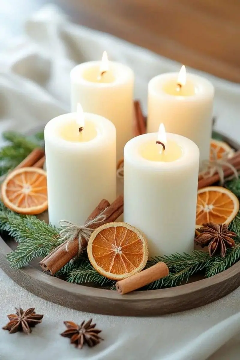 تزیین شمع شب یلدا | تزیین شمع شب یلدا برای عروس و مهمانی 1404 با ترفندهای ساده و ایده های جذابی که دل همه رو برده!