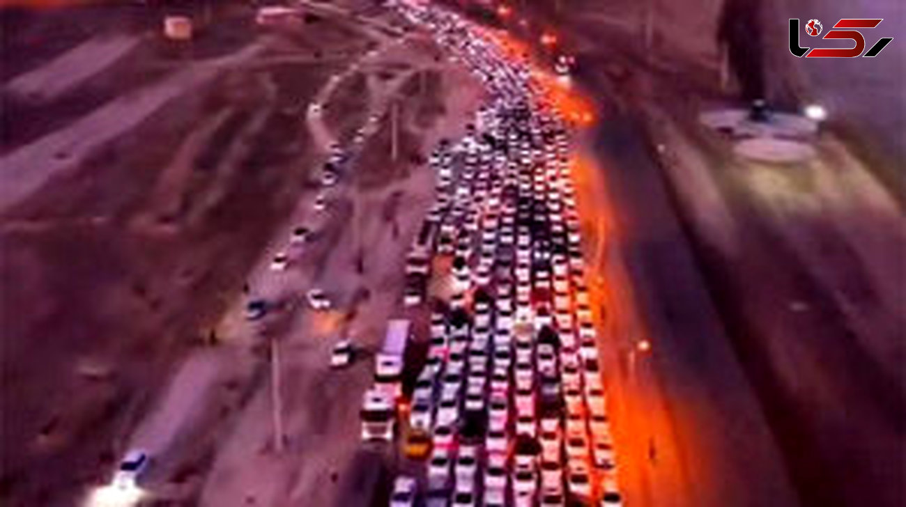ترافیک ۱۴ کیلومتری در بزرگراه رشت - امامزاده هاشم / خروج ۱.۱ میلیون خودرو از گیلان