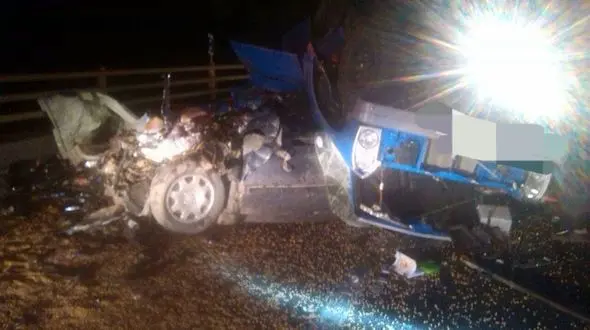 4 کشته در تصادف هولناک در کامیاران به کرمانشاه + عکس