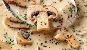 طرز تهیه سوپ قارچ + فیلم