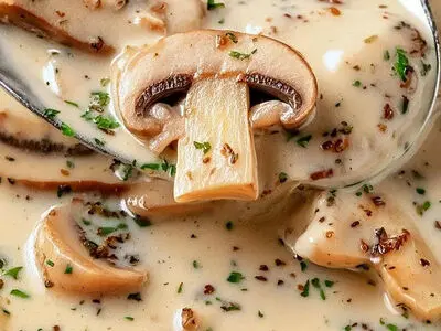 طرز تهیه سوپ قارچ + فیلم