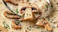 طرز تهیه سوپ قارچ + فیلم