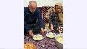 دستور پخت آش دوغ فوق‌ العاده خوشمزه برای 10نفر / فیلم