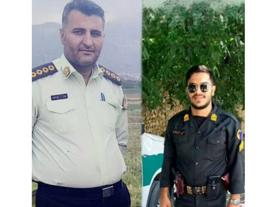 فوت 2 مامور فراجا در پی واژگونی خودروی سمند در بویراحمد