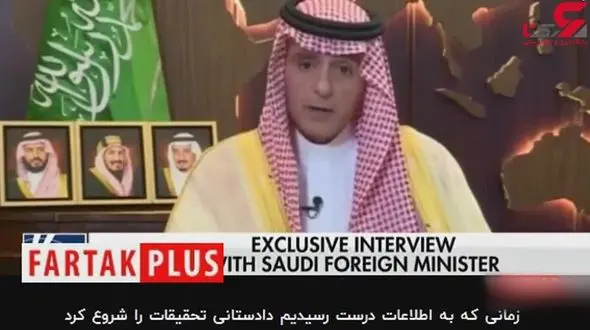 نوچه بن سلمان در برنامه زنده درباره خاشقجی دروغ گفت!  + فیلم