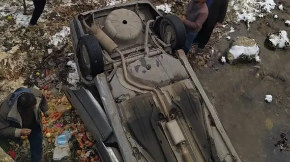 جنون سرعت جان راننده پژو را گرفت / در کرمانشاه رخ داد