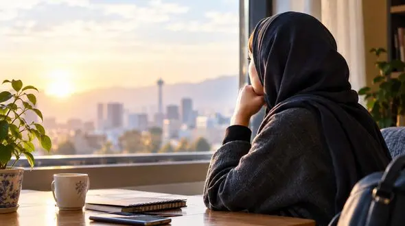 صبح بخیر ! / پشت لبخند تو چه می گذرد؟