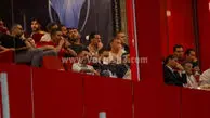 پیام صادقیان و واکنش گرا به تشویق جنجالی او! (عکس)