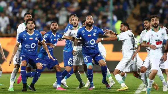 جشن استقلالی ها در آزادی بعد از پیروزی ثانیه های پایانی برابر ذوب آهن