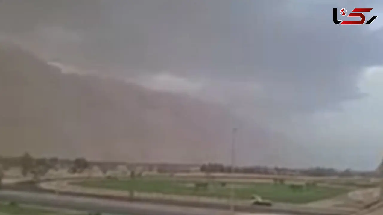 طوفان شن وحشتناک در الجوف عربستان + فیلم 