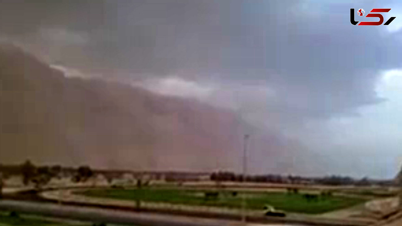 طوفان شن وحشتناک در الجوف عربستان + فیلم 