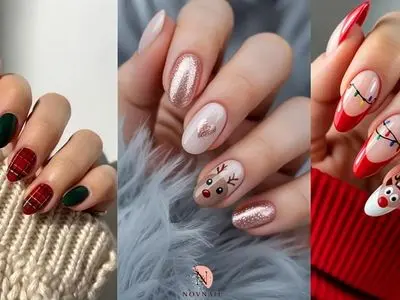 ترندهای جدید ناخن کریسمس 2026 | بهترین ایده‌ ها و طرح‌ های روز