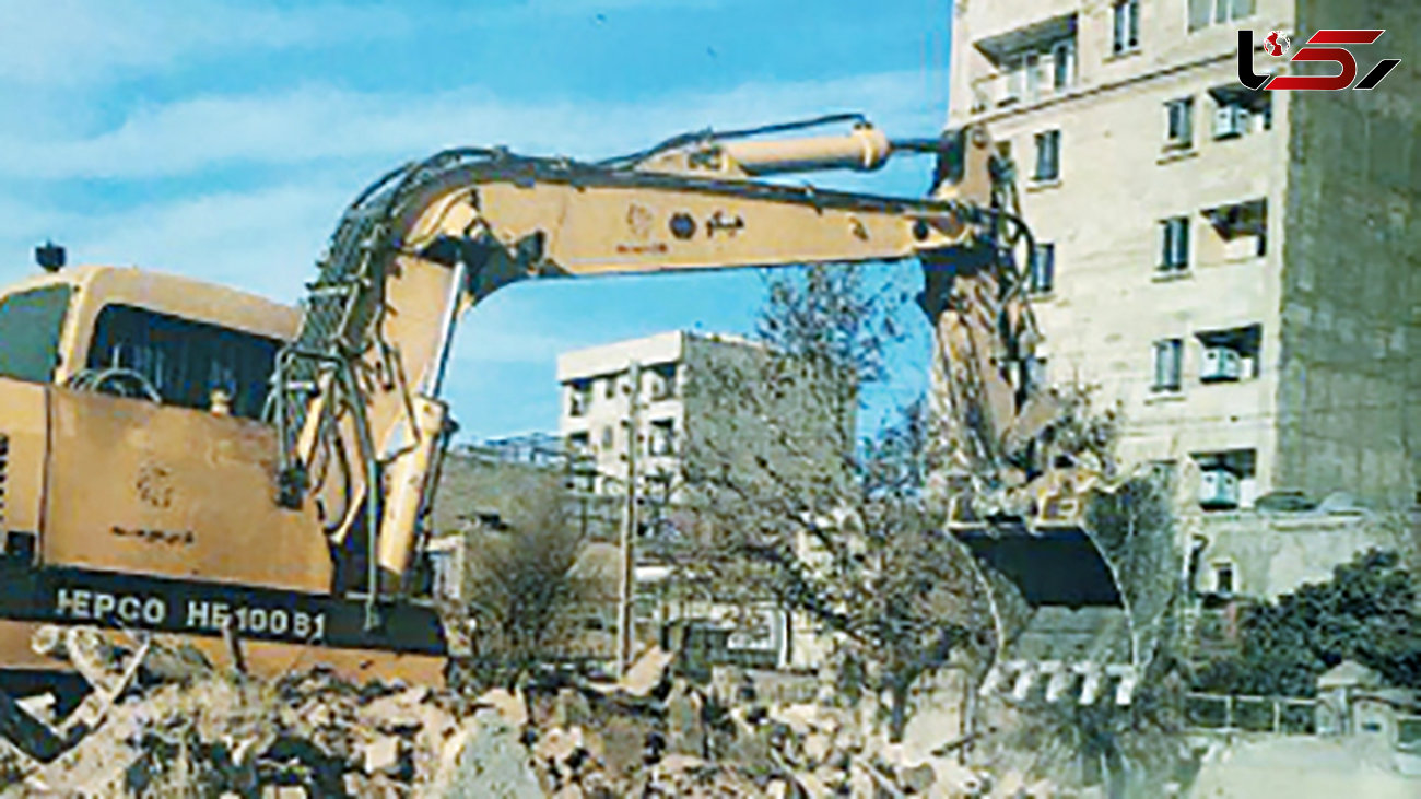 واکنش وکیل شهرداری تهران در مرگ یک مرد به خاطر تخریب یک خانه