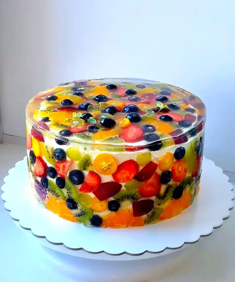 تزیین ژله