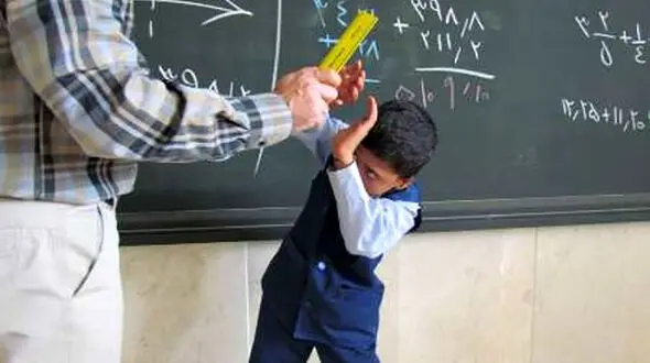 پاره شدن پرده گوش پسر یزدی با سیلی معلم
