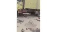 فیلم مخصوص بزرگسالان / صحنه مرگ 49 زن و مرد و کودک بخاطر تشنگی در صحرای بزرگ  / کامیون خراب شد و همه مردند 