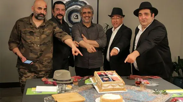 رقص بازیگران مشهور ایرانی در میهمانی شبانه  + حتما ببینید